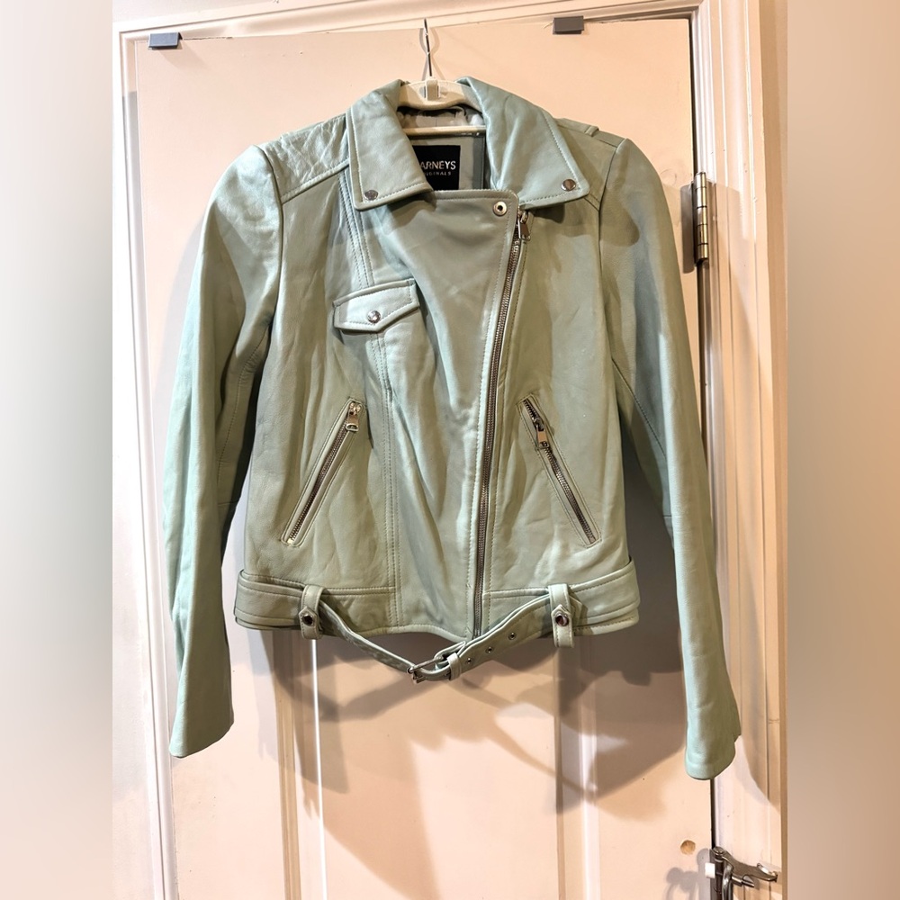 Barney’s Originals Leather Jacket